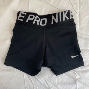 Black Nike Pro Shorts